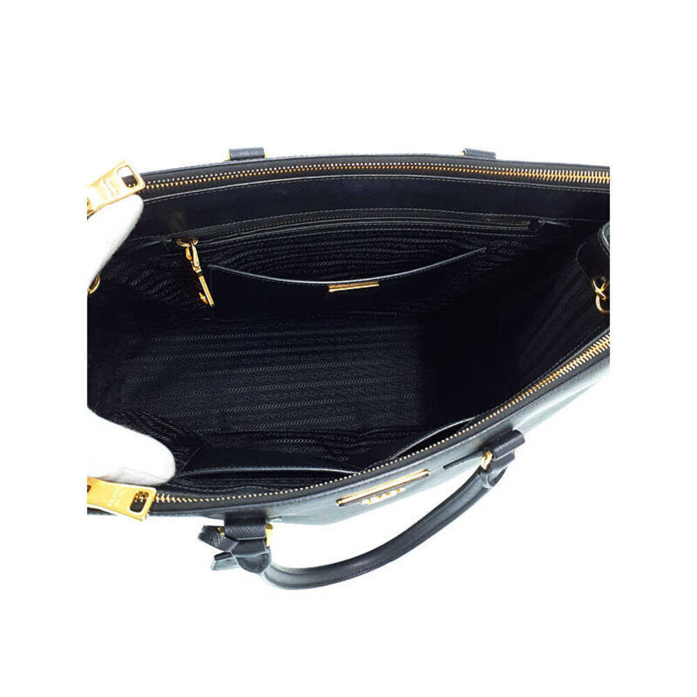 PRADA Saffiano Leather Handbag Bag - Picture 3 of 9